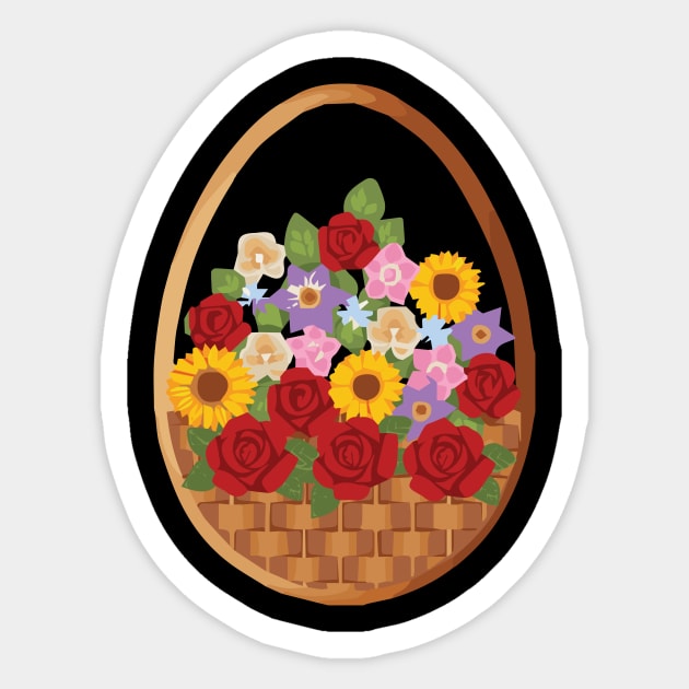 Colorful flower Sticker by Flowerart1232